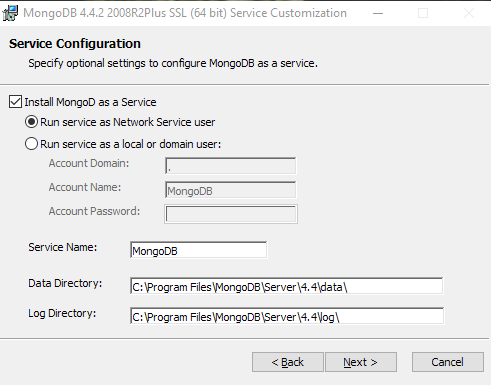Instalacja MongoDB na Windowsie jak usługa