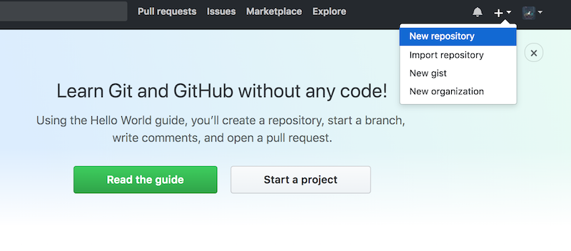 Github nowe repozytorium